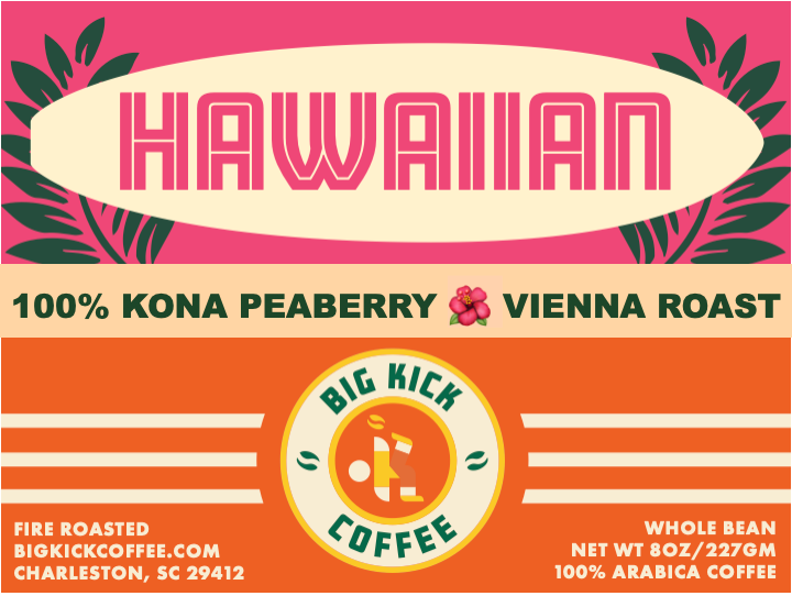 100% Premium Hawaiian Kona PEABERRY